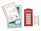 - Puerta del Ratoncito Pérez imitando la mítica cabina inglesa de teléfono