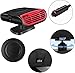 Portable Car Heater, 2026 Upgraded 12V 150W Vehicle Heater for Fast Windscreen Defrosting & Defogging, Plug in Lighter Socket, All-Season Use for All Cars,Christmas Gifts