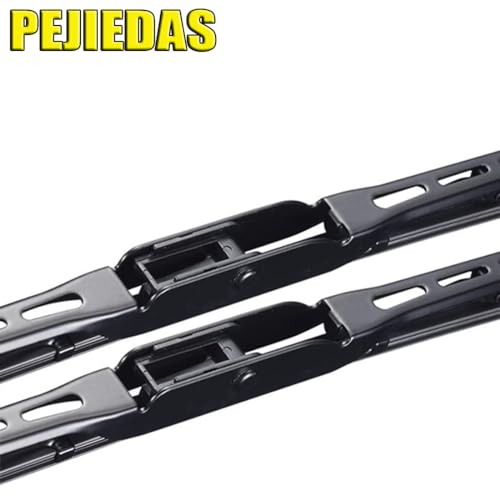 Image of Front Windshield Wiper Blades, 18 inch + 18 inch Metal Frame Wiper Blades, OEM Quality for Original Equipment Replacement (Pack of 2)