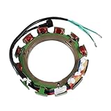 Construction durable : imprégnés sous vide d'une laque haute température, les fils sont revêtus pour résister efficacement aux températures élevées du moteur, empêchant la surchauffe et les courts-circuits des fils et des bobines.