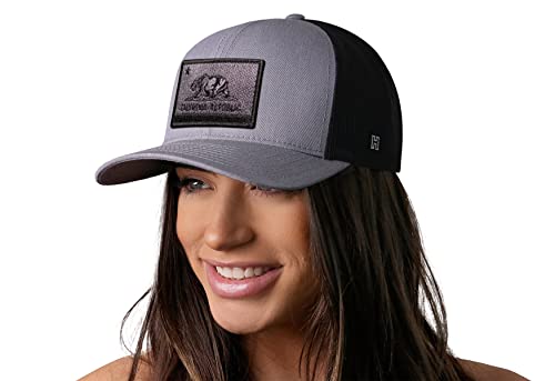 Image of HAKA State Flag Series Trucker Hat for Men & Women, Adjustable Baseball Hat, Golf Hat Snapback