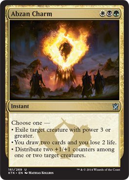 Amazon.com: Magic The Gathering - Abzan Charm