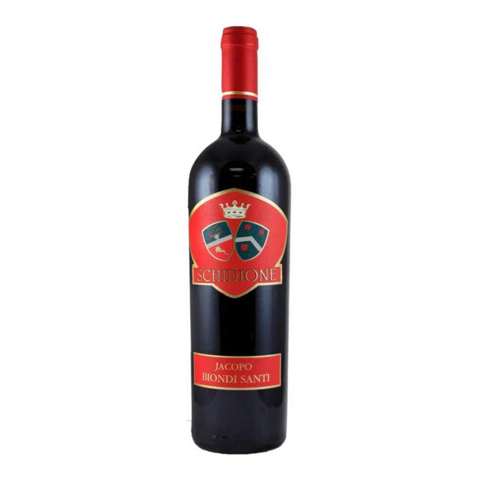 Jacopo Biondi Santi IGT Rosso Schidione 2020, Vino Rosso, 750ml, 14.5% Vol