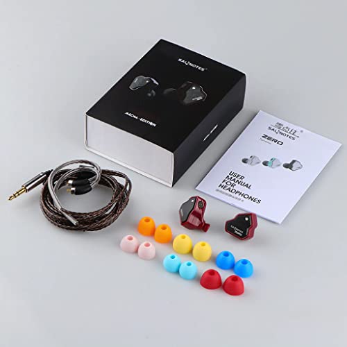 Image of 7HZ Salnotes Zero Mecha Edition in-Ear Monitors - Wired Earphones with 10mm Dynamic Driver, Metal Composite Diaphragm, Hi-Fi Sound, Noise Isolating IEM for Audiophiles and Musicians