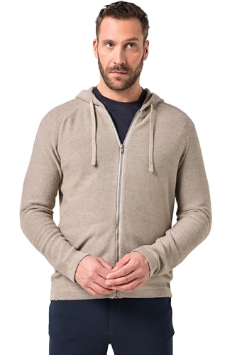 Cardigan JP 1880 homme grande taille veste zippée à capuche 846110