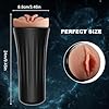 sex spielzeug für die männer, Masturbieren für Männer Masturbator Taschenmuschi, 4,7 Zoll tiefe realistische Vagina-Masturbationshülle, 475 g Pocket Pussy Stroker Manueller Masturbator für Männer #1