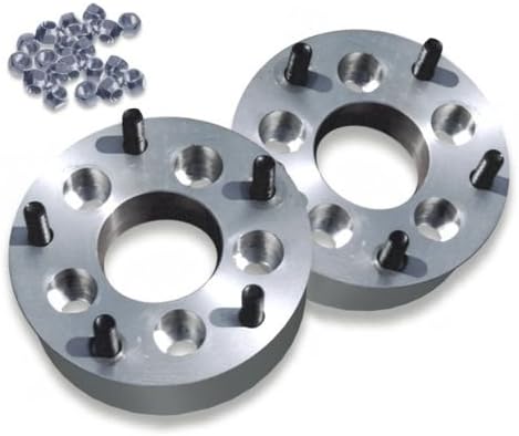 Wheel SPACERS (Pair) 5 on 4 1/2 inch - 1.5 inch Width – TJ (4X4 Off-Road Vehicles)