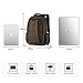 Tigernu Business Laptop Backpack Slim Anti Theft Travel Computer Backpacks Environmentally Waterproof Laptops Bag For Men/Women 15.6Inch Coffee