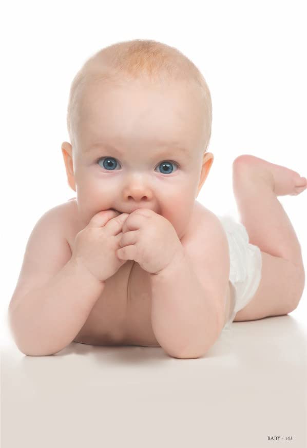 Cute Baby Poster, HD Baby Wall Poster for Room decor, Poster Size (19