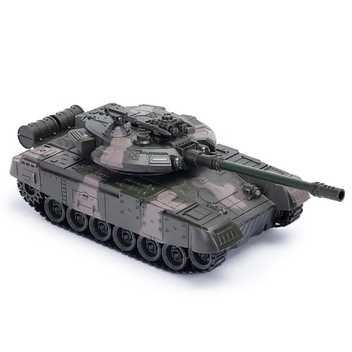 RC Panzer im Maßstab 1:20 – 2,4GHz ferngesteuertes Militärspielzeug mit realistischen Geräuschen & Lichtern, Kinder & Erwachsene