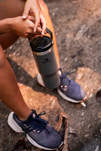 Tumbler Térmico Flip Straw Stanley Charcoal | 887ML
