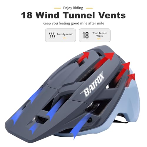 Casco de bicicleta de montaña ajustable para hombre y mujer 7