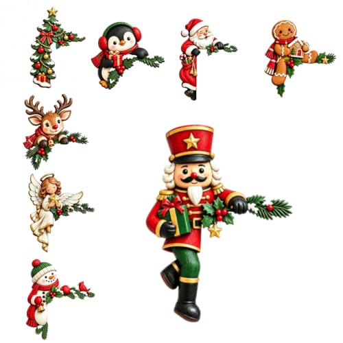 Christmas-Türrahmen-Ecke Deko Zum Versteckspiel Mit Charakteren