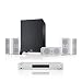 Produktbild Teufel Consono 35 AVR 5.1-Set Weiß/Silber Heimkino Lautsprecher 5.1 Soundanlage Kino Raumklang Surround Subwoofer Movie High-End HiFi Speaker