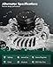 SCITOO Alternator Fits for Jeep Cherokee 2014-2019, Compass, for Renegade & for Chrysler 200 & for Ram for ProMaster City & for Fiat 500X, 2.4L - 12V 160Amp CW SD6 Pulley Class, OE 11554