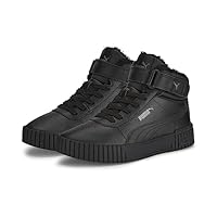 PUMA Mädchen Carina 2.0 Mid Wtr Jr Sneaker, Puma Black Puma Black Dark Shadow, 36 EU