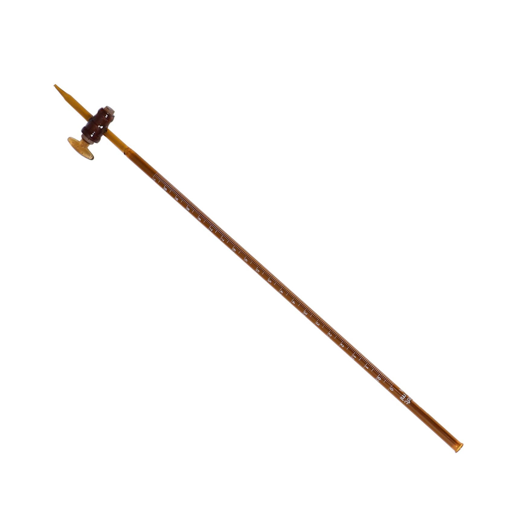 TEHAUX Burette De Laboratoire Transparente Pour Analyses Chimiques Matériel De Verrerie De Chimie Instrument De Laboratoire