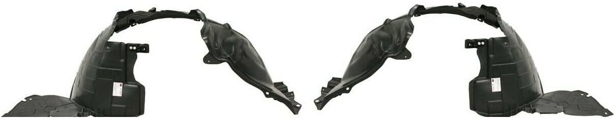 2pcs Front Left Driver Right Passenger Side Plastic 14911213