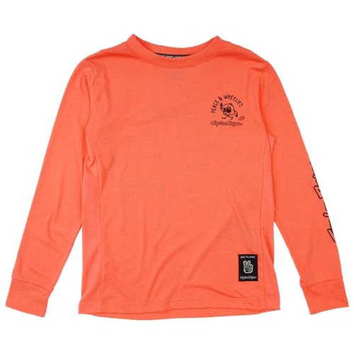 Troy Lee Designs Skyline Youth Long Sleeve Ride T-Shirt Jersey for Mountain Biking MTB BMX
