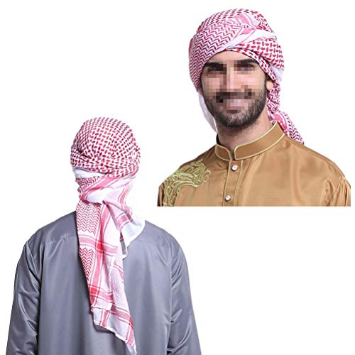 Tiara PretyzOOM 140 cm 140 cm para homens muçulmanos turbante árabe cabeça índia cabelo islâmico mas