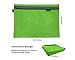 Mesh Zipper Bags, 3 PCS, Water-Resistant A4 Paper File Storage Office Document Bags Document File Pocket Students Files Category Bag Suitable for A4 Paper / 3 Pieces