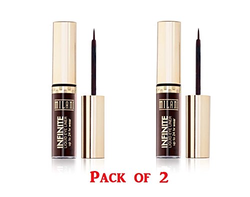 Milani Infinity Liquid Eye Liner, Unlimited 06 (Pack of 2)