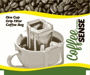 One Cup Drip Filter Coffee Pack of 40 Filiters Medium Roast Guatemalan Coffee
