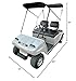 SunPro Quick Release Convertible Removable Black Golf Cart Top Roof by Cypress Rowe Outfitters Replacement Highly Versatile Top for Golf Carts, Fits All Major Brands