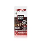 Kimbo Coffee Espresso Napoli Capsules (1 x 10) | Nespresso Coffee Pods | Italian Capsules Medium Dark Roast | Made with Arabica and Robusta Beans | Nespresso Coffee Machine Compatible
