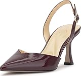 Jessica Simpson Fyvera Classic Slingback Pump, Dark Cherry, 8