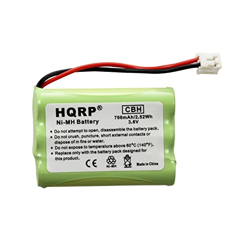 HQRP Phone Battery Compatible with General Electric GE 28128, 28129, 28165, 28166, 29110, 29111 Cordless Telephone