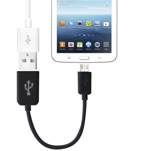 Câble USB Femelle Vers Micro USB Coudé 90° OTG | Pour Google Nexus 7 Et Nexus 10 | Connexion Data Et Charge | Neuf TechExpert