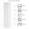 MUBLECASACOM-MUEBLECASA-COM-Armario-Eco-1-Puerta-Blanco-35cm-Ancho-x-174cm-Alto-x-38cm-Fondo MUBLECASACOM-MUEBLECASA-COM-Armario-Eco-1-Puerta-Blanco-35cm-Ancho-x-174cm-Alto-x-38cm-Fondo