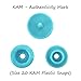 I Like Big Buttons! Starter Pack of 250 Complete KAM Snaps/Plastic Snap Sets for No Sew Fasteners/Cloth Diaper/Sewing/Unpaper Towels/Nappies/Buttons/Mama Pads (Military)