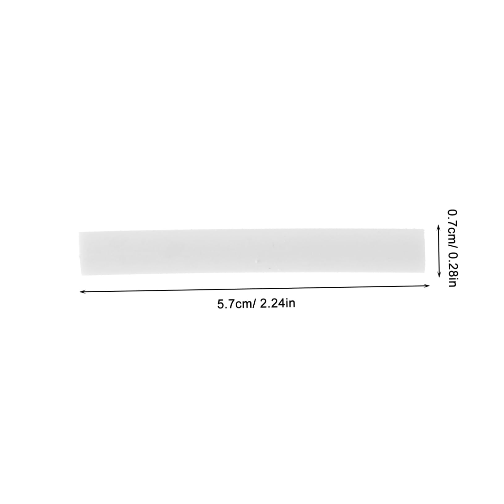DOITOOL 50pcs Sketching Erasers Assortment Long Strip Design for Artists Wear Material for Various Drawing Techniques for Classrooms and Home Use