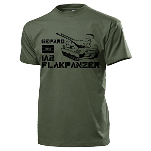T-shirt blindé Gepard 17635 1A2 pour canon de pompier vert XL
