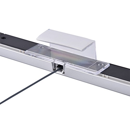 Kabelgebundener Infrarotsensor für Spielekonsolen 4 Griffe IR-Signalstrahlsensorleiste - Plug and Play für Wii-Konsolen