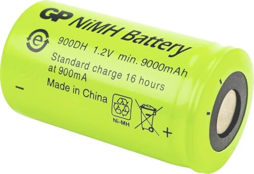 GP 301.900DH-C1 Batteries Batteria NiMh, D/Mono, 9000 mAh, 1.2V