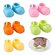 Lyreh 5 Paar Mini Puppenschuhe, Kunststoff Süße Mini-Schuhe Winziges Premium-Modepuppen-Outfit-Zubehör Ersatz Passend für 17cm Puppe (Nicht Im Lieferumfang Enthalten)