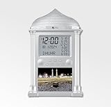 HORLOGE AZAN MSPURE Horloge AZAN Appel A LA PRIERE  ROKYA Matin ET Soir  REVEIL SALAT  Pendule Appel A Chaque Heure DE LA Sala  Montre TAWQIT