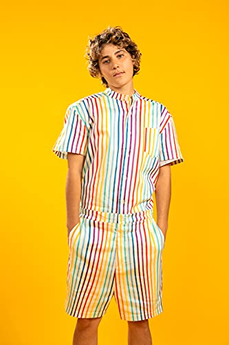 Romphim arc-en-ciel taille M : vibrez de fierté avec cette combinaison