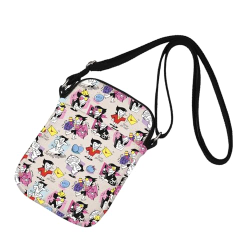WUSUANED Funny Spamton Character Crossbody Bag Cartoon Game Inspired Bag RPG Gamer Gift Game Fan Gift3