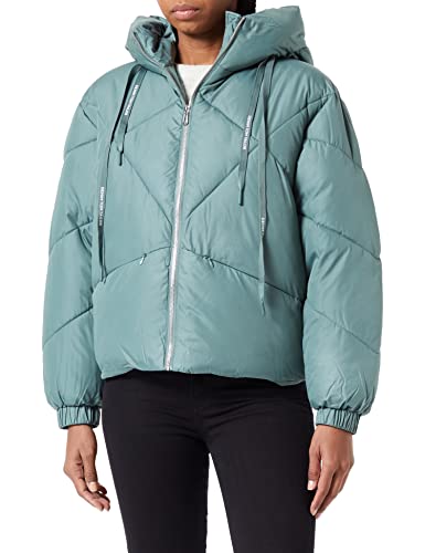 Spyder Damen Pufferjacke Mit Kapuze - Lange Winterjacke Für Frauen Mit Taillenoptik