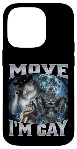 Move I'm Gay スマホケース iPhone 14 Pro 用