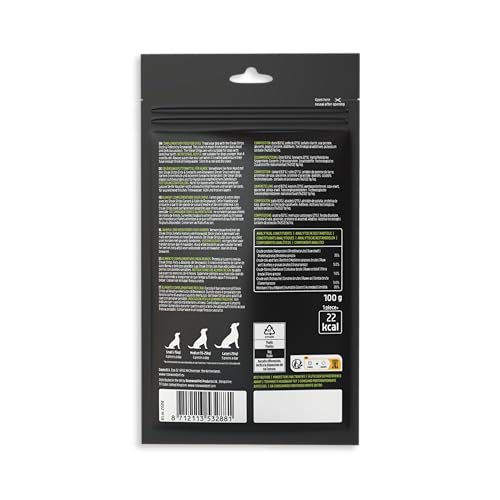 Rosewood Steak Strips Ente & Seelachs – Weiche Leckerlis für Hunde, hoher Fleisch-/Fischanteil, fettarm, ohne Getreide, ohne künstliche Zusatzstoffe, 100 g