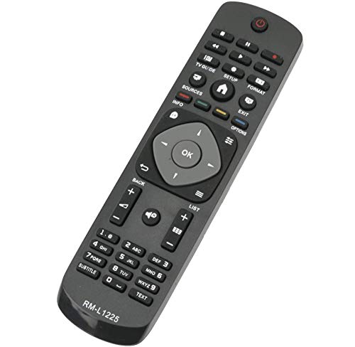 ALLIMITY RM-L1225 Fernbedienung Ersetzt für Philips UHD LED TV 43PUH4900 43PUK4900 43PUT4900 22PFT4022 22PFT4232 24PFS4022 24PFS4032 32PFT4100 32PFT4101 49PUH4900 49PUK4900 20PHH4109 ALLIMITY RM-L1225 Fernbedienung Ersetzt für Philips UHD LED TV 43PUH4900 43PUK4900 43PUT4900 22PFT4022 22PFT4232 24PFS4022 24PFS4032 32PFT4100 32PFT4101 49PUH4900 49PUK4900 20PHH4109