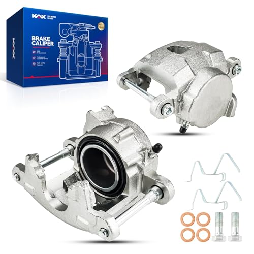 Image of KAX Disc Brake Caliper Assembly Fit for Chevy, GMC, Buick, Avanti, Isuzu, Oldsmobile, Pontiac Models - S10 Blazer, Malibu, Camaro, LLV, S15 Jimmy, Sonoma, Regal - Front Left and Right Side