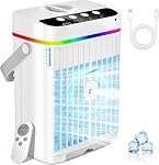 Ylkf – Mobile Klimaanlage, 4 in 1 Mini Klimaanlage mit Kühlen Nebel