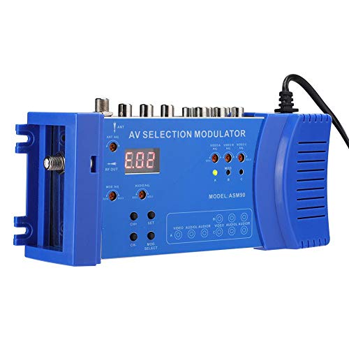 Ccylez Modulador Digital RF HDMI, modulador portátil de Doble Banda VHF/UHF, convertidor...