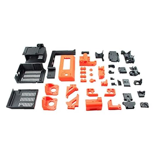 PETG Material tryckta delar 3D-skrivare Uppgradering Byggsats Tillbehör Kompatibel med Prusa I3 Mk3 / 3s